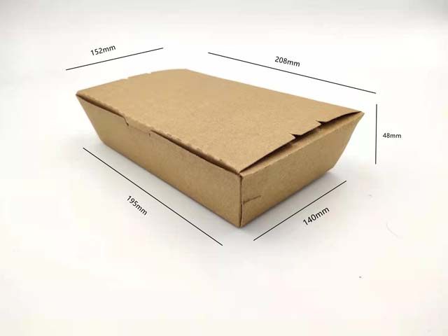 1600ml Takeaway Kraft Paper Box